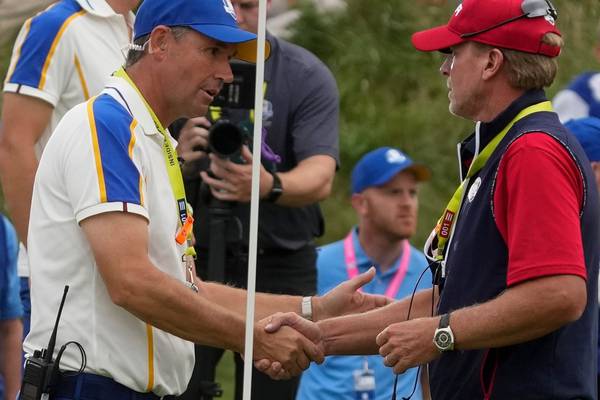 Different Strokes: Harrington spared a tattoo by Ryder Cup loss