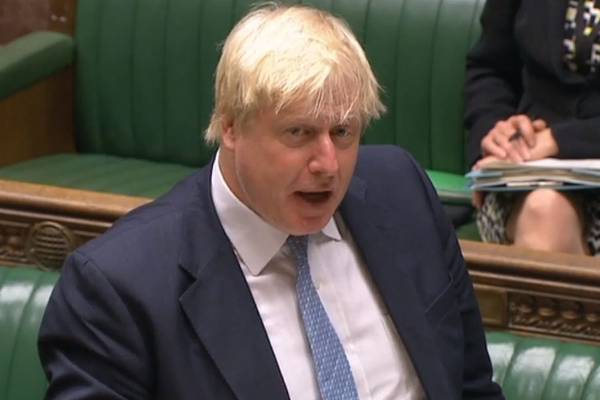Boris Johnson accuses EU of extortion over Brexit bill