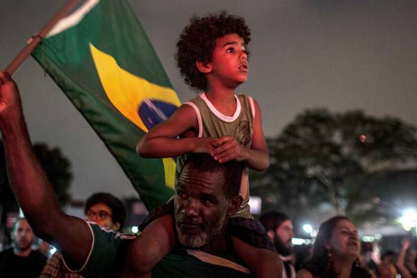 Brazilians take to streets to demonstrate against Jair Bolsonaro