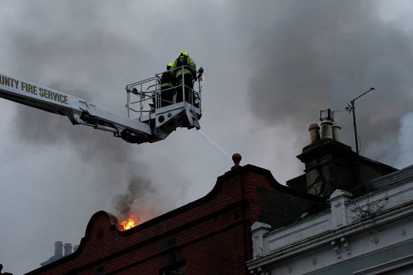Firefighters bring Bray fire under control after street shutdown