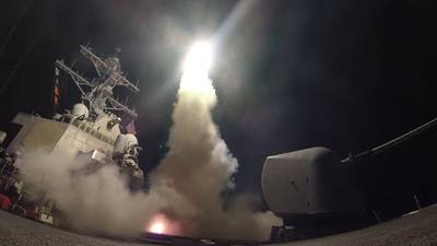 Oil prices soar after US launches missile strike on Syria