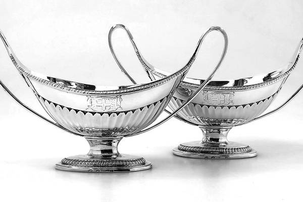 Rare 18th-century silver butterboats among gems in weekend auctions