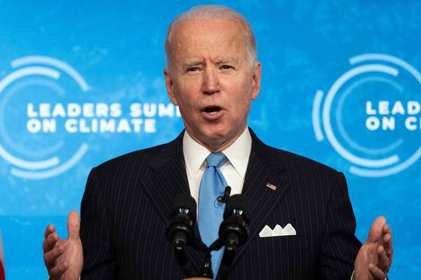 Irish Times view on climate change: Joe Biden gives reason for hope