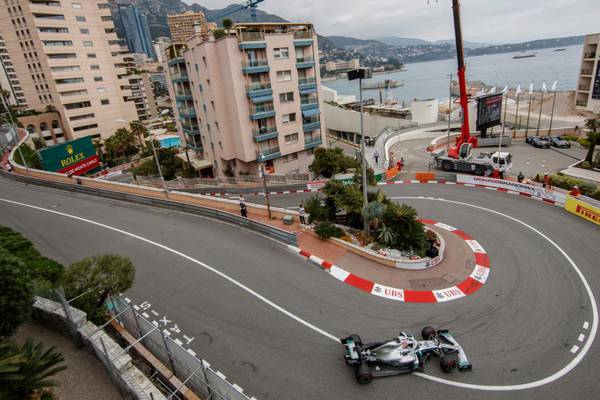 Lewis Hamilton fastest in opening Monaco practice