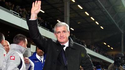 Hughes plans to get Stoke moving forward