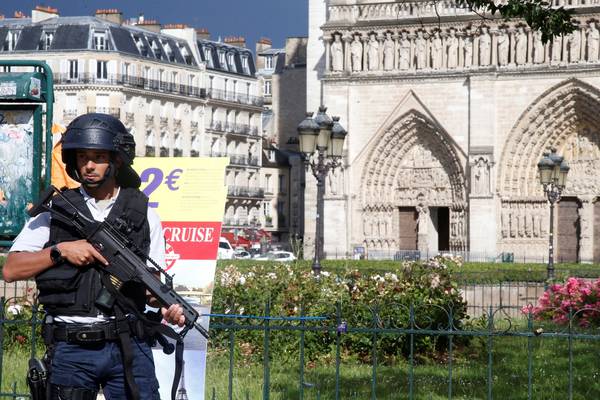 Paris police shoot man after attack at Notre-Dame cathedral