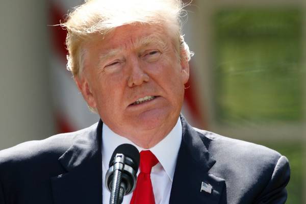 Trump says US will pull out of ‘unfair’ Paris climate deal