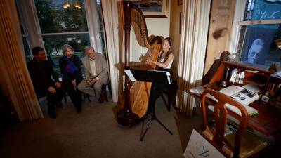 House of WB Yeats’s birth stages harp recital to mark first full moon of 2015