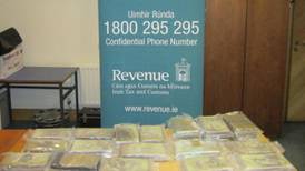 Cocaine worth €1.5m seized at Rosslare port