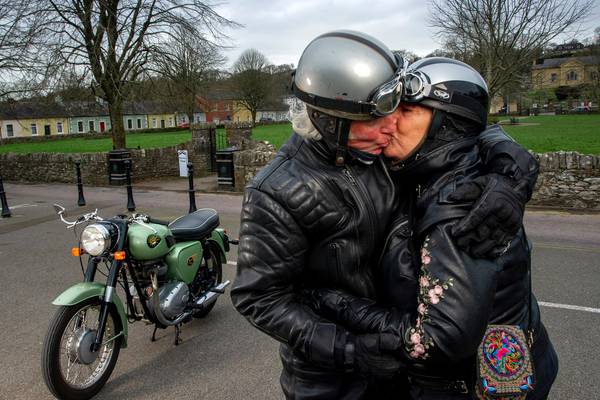 Wheel love: Couple reunited with their beloved motorbike after 55 years