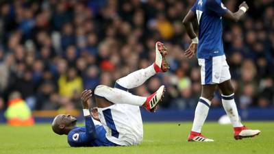 Everton’s Eliaquim Mangala out for the rest of the season