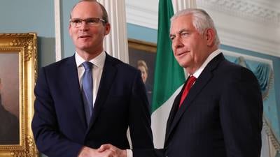 Tillerson confirms to Coveney US will appoint NI special envoy