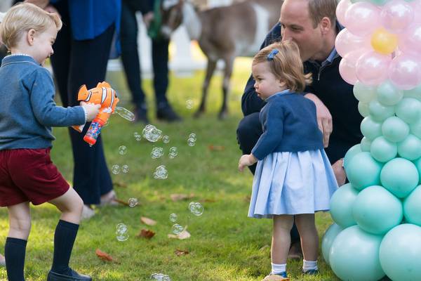 Gifts for Prince George and Princess Charlotte from Ireland: hurling jerseys and dolls