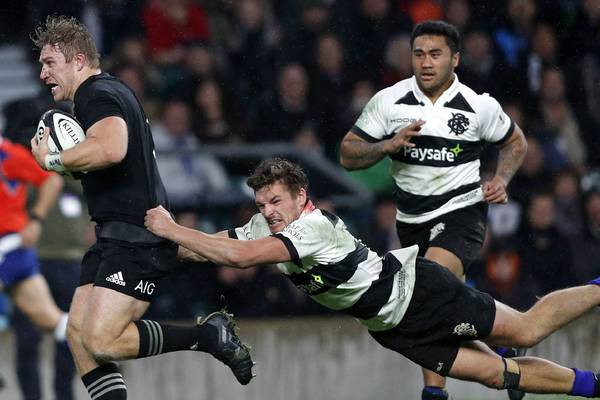 New-look New Zealand fight back to rein in Barbarians