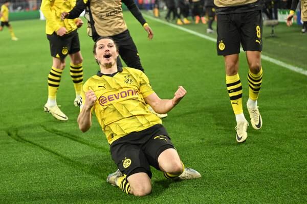 Sabitzer sends Dortmund past Atletico to set up Champions League semi-final with PSG 