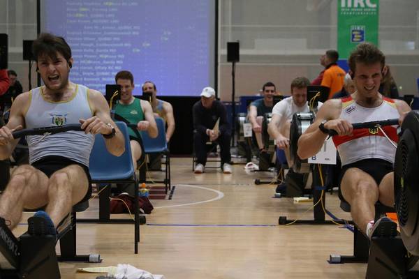 All eyes and phones on O’Donovan brothers  at Indoor Championships