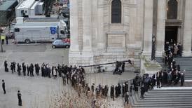 Funeral of Margaret Thatcher takes place  in London