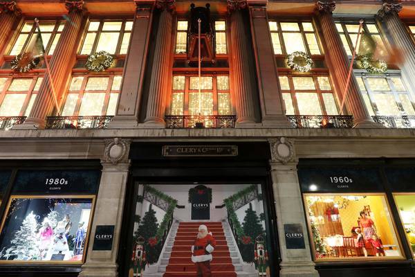 Clerys documents its history in Christmas window display