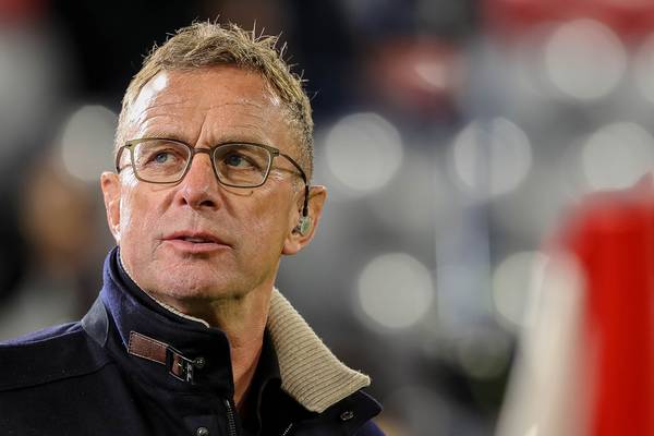 Man United close to naming Ralf Rangnick as interim manager