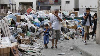 Lebanese ministers boycott meeting on rubbish crisis