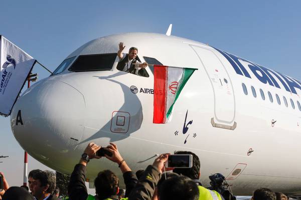 Touchdown: Iran’s first new Airbus plane lands in Tehran