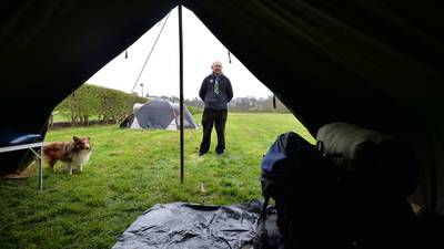 Scouts pitch their tents for weekend despite Tusla concern