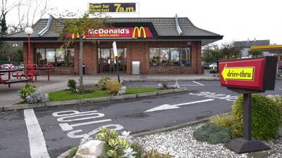 McDonald’s to reopen Irish restaurants from next week