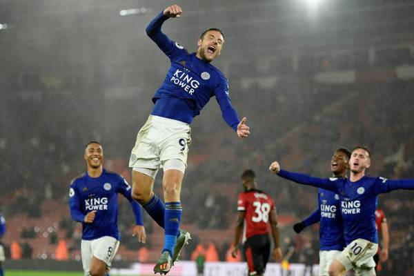 Goals rain down on Southampton as Leicester score nine times at St Mary’s