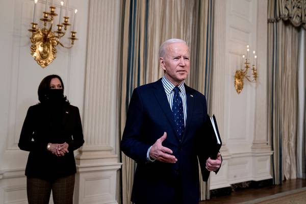 Biden on brink of passing historic $1.9tn boost to US economy