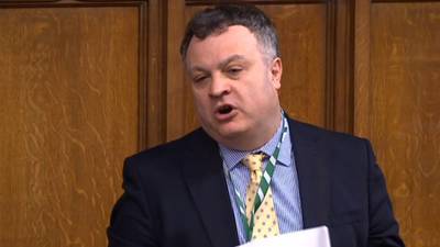 Farry’s cúpla focal is music to ears of the House of Commons