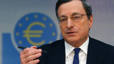 ECB president Mario Draghi is ‘taking aim at the euro’
