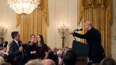 White House bans CNN reporter as Trump sacks Sessions