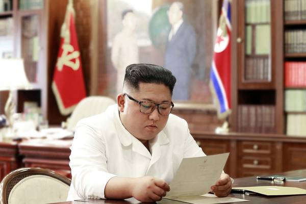 Kim Jong-un says letter from Trump is ‘excellent’