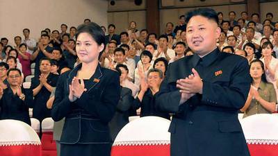 North Korean leader’s wife back on scene after long absence