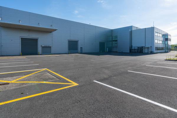 Greenogue warehouse for sale at €3.6m or to rent at €315k pa