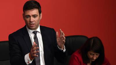 Labour hopeful Burnham rejects charges of sexism