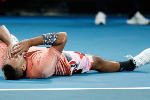 Nick Kyrgios sets up Rafael Nadal showdown after five-set thriller
