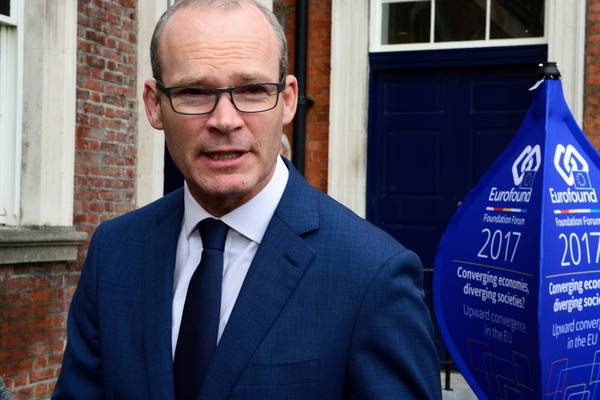 Coveney warns of ‘other form of governance’ if Stormont not restored