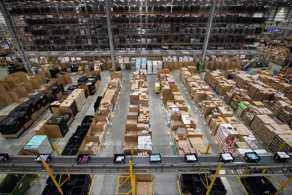 Amazon stops accepting non-essential goods into warehouses