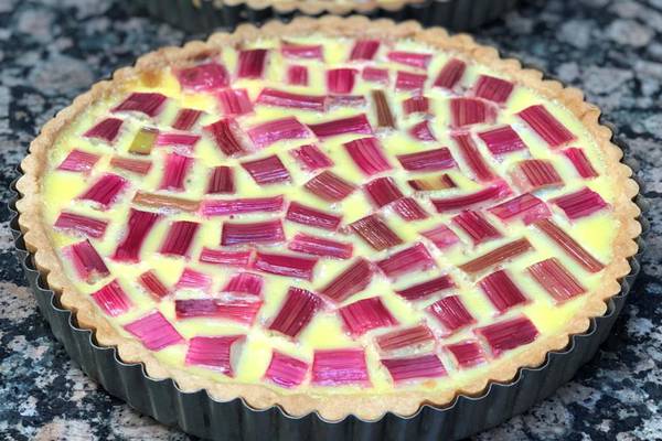 How to make a rhubarb and custard tart worthy of Ballymaloe