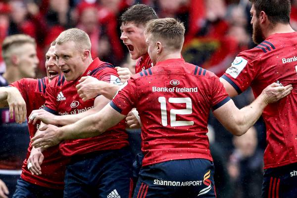 Solid defence and Earls’s brace secure Munster passage into semi-finals