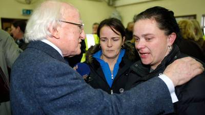 President  salutes  resilience of Cork traders hit by  floods