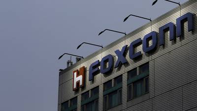 Apple supplier Foxconn warns components shortage to last until 2022