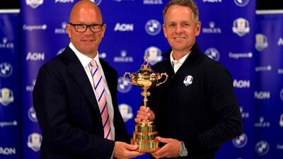Luke Donald replaces Henrik Stenson as Europe’s Ryder Cup captain for Rome  
