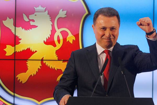Macedonian prosecutors target ex-premier Gruevski and allies