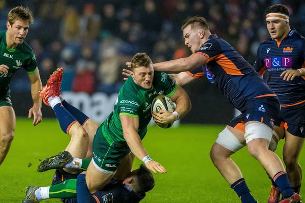 Connacht come away from Edinburgh with nothing