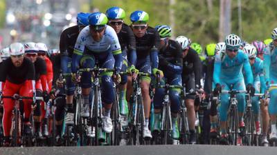 Dublin comes out to welcome  Giro d’Italia bike race