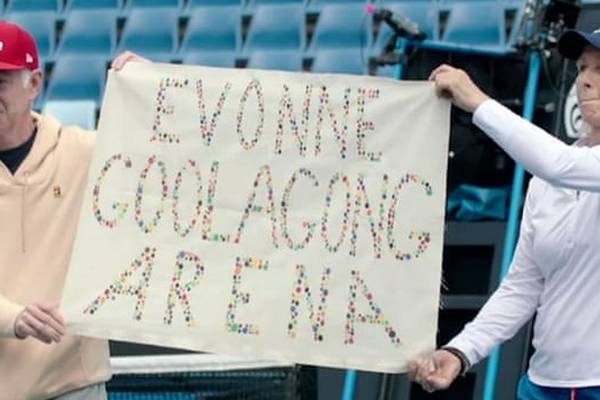 Australian Open organisers criticise Navratilova and McEnroe for Court protest