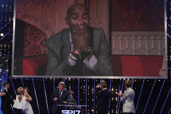 Mo Farah - for this night at least, Britain’s most popular sports star