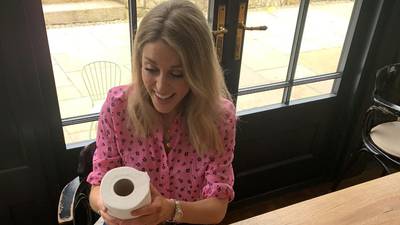 Amy Huberman’s Isolation Diary: ‘We’re finding things for Brian to paint’